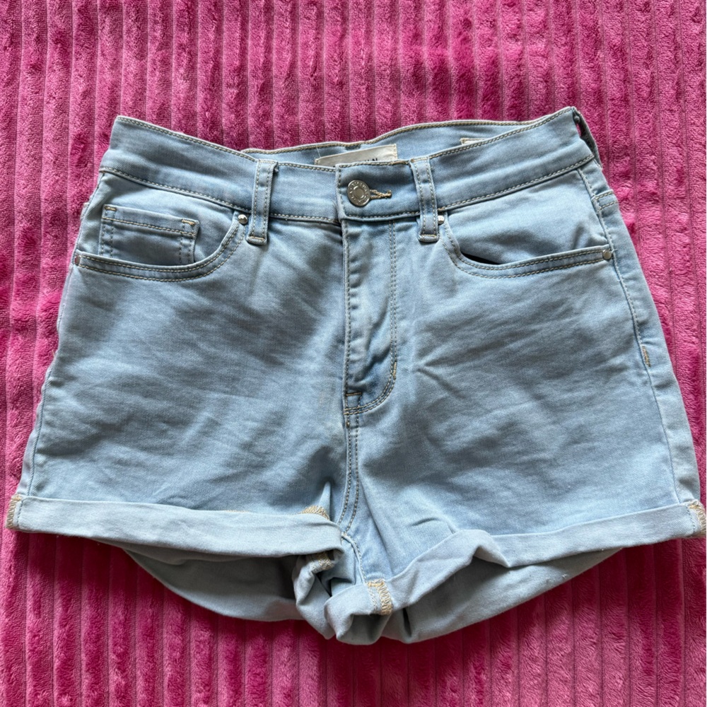 PacSun Blue Jean Shorts Classic Denim Style